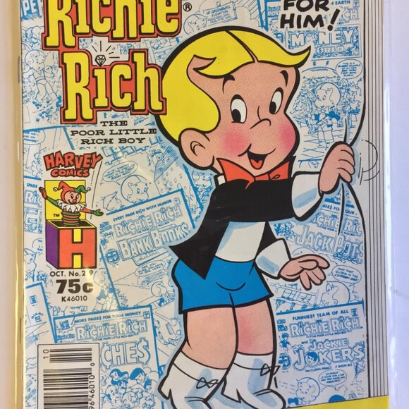 Richie Rich #219 (Oct 1986, Harvey) Special Collector's Issue! - Picture 11 of 16